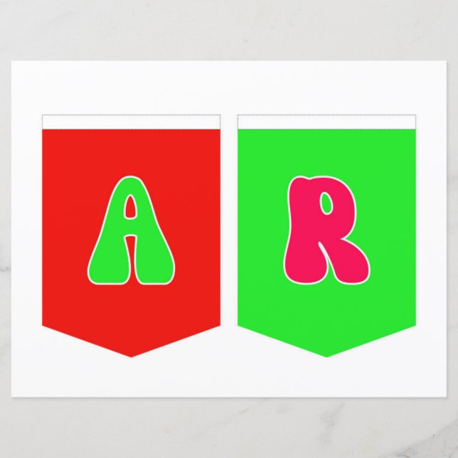 Maligayang Kaarawan Banner AR (Voorkant)