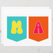 Maligayang Kaarawan MA Banner (Voorkant / Achterkant)