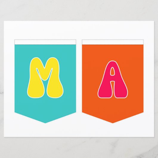 Maligayang Kaarawan MA Banner (Voorkant)