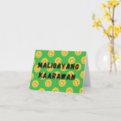 Maligayang kaarawan, Tagalog, Filippijnse verjaard Kaart (Gele Bloem)