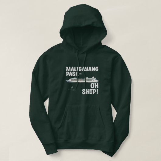 Maligayang Pask-OH SHIP! Zilverkerstcruise Hoodie (Design voorkant)