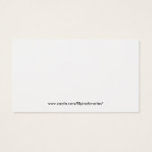 Maligayang Pasko Cadeau Label - Kerstpalmboom Visitekaartjes (Achterkant)