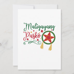 Maligayang Pasko Filipino KerstFilipijnen Feestdagenkaart