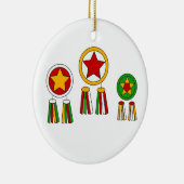 Maligayang Pasko Keramisch Ornament (Rechts)