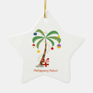 Maligayang Pasko! kerstboomversiering Keramisch Ornament