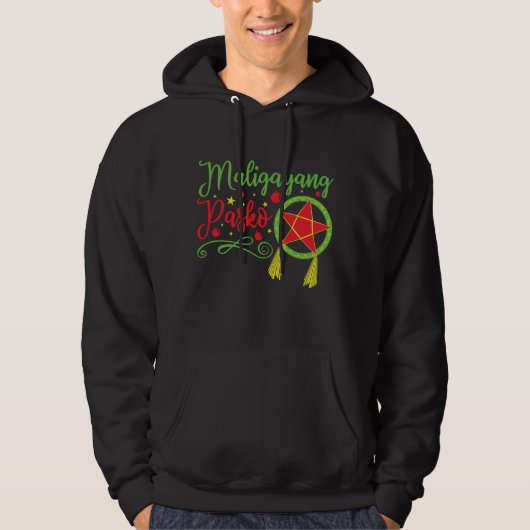 Maligayang Pasko kerstFilipino Filippijnen Hoodie (Voorkant)
