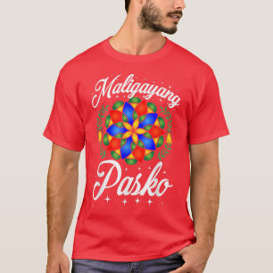 Maligayang Pasko kerstmis in Tagalog Philip T-shirt