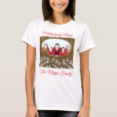 Maligayang Pasko met Gepersonaliseerd foto T-shirt (Voorkant)