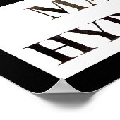 MALIGNANTE hyperthermie Poster (Hoek)