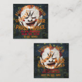 MALIGNE CLOWN CASSOULET BAR PARIJS FRANKRIJK INFORMATIEKAARTJE (Voorkant / Achterkant)