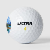 Maligne Lake, Alberta, Canada Golfballen (Logo)