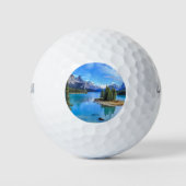 Maligne Lake, Alberta, Canada Golfballen (Voorkant)