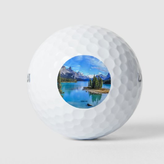 Maligne Lake, Alberta, Canada Golfballen (Voorkant)