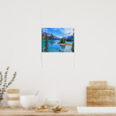 Maligne Lake, Alberta, Canada Poster (Keuken)