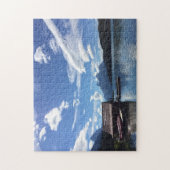 Maligne Lake Jasper Canada. Jigzaag Puzzle Legpuzzel (Verticaal)