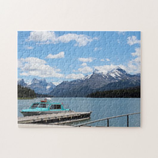 Maligne Lake Jasper Canada. Legpuzzel (Horizontaal)