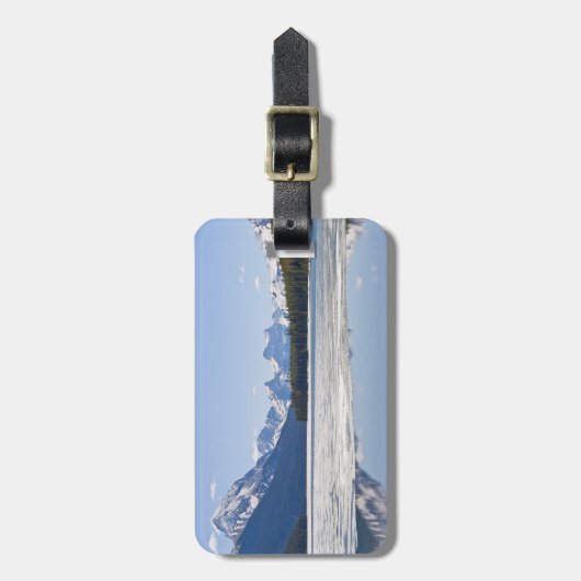 Maligne Lake - Jasper National Park, Canada Bagagelabel (Voorkant verticaal)