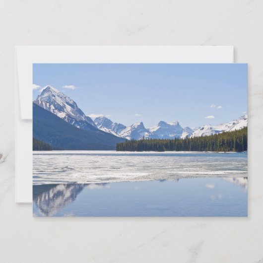 Maligne Lake - Jasper National Park, Canada Kaart (Voorkant)