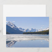 Maligne Lake - Jasper National Park, Canada Kaart (Voorkant / Achterkant)