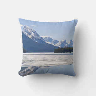 Maligne Lake - Jasper National Park, Canada Kussen