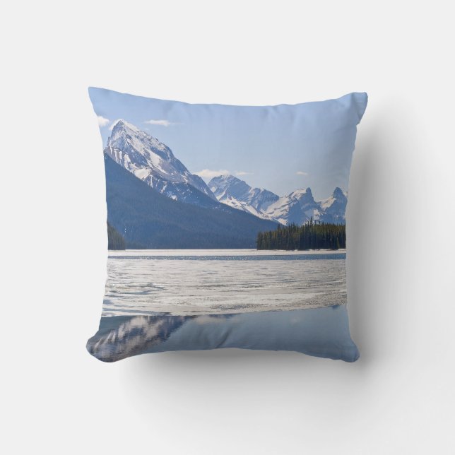 Maligne Lake - Jasper National Park, Canada Kussen (Voorkant)