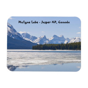 Maligne Lake - Jasper national park, Canada Magneet