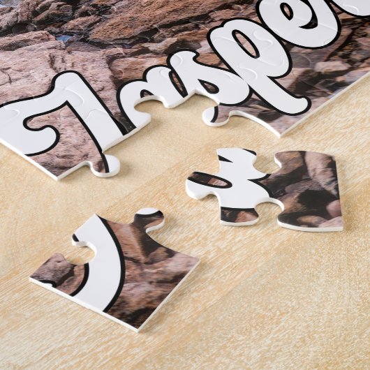 Maligne Lake, Nationaal park Jasper Legpuzzel (Zijkant)