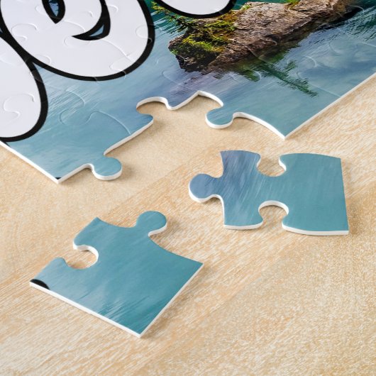 Maligne Lake, Nationaal park Jasper Legpuzzel (Zijkant)