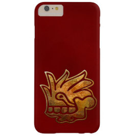 Malinalli AZTEC Gold en Red iPhone 12 Hoesje