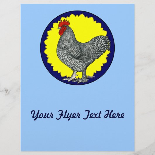 Maline Rooster Flyer (Voorkant)