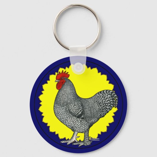 Maline Rooster Sleutelhanger (Voorkant)