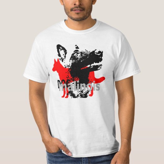 Malinees dogmali-T-shirt T-shirt (Voorkant)