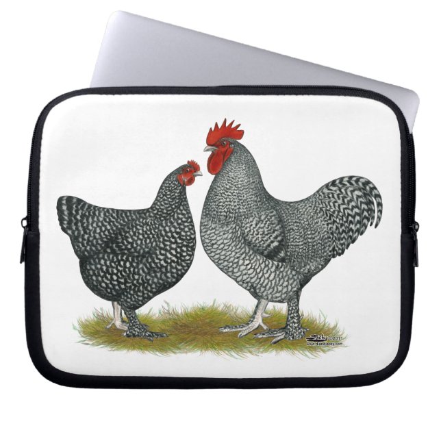 Malinekippen Laptop Sleeve (Voorkant)