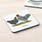 Malinekippen Onderzetter (Linkerzijde)