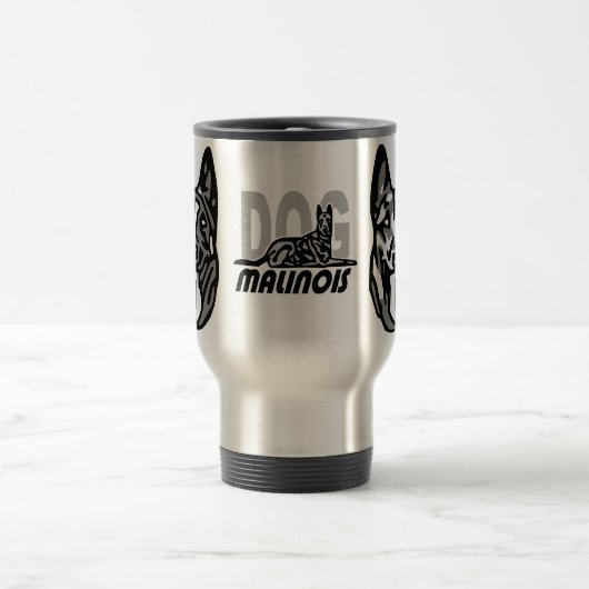 Malinese hond reisbeker (Center)