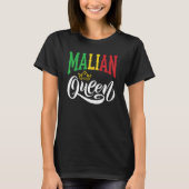Malinese vlag Mali Mali T-shirt (Voorkant)