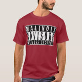 Malinois Advisory Wireless Security T-shirt (Voorkant)
