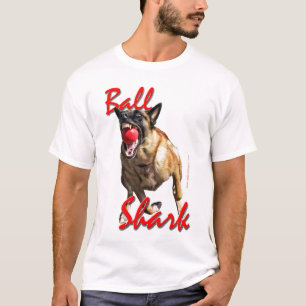 Malinois Ball Shark 2 T-shirt