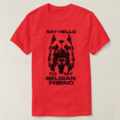 Malinois Belgian shepherd Mechelaar   2  T-shirt (Design voorkant)