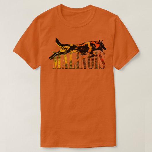 Malinois Belgische herder Mechelaar 5 T-shirt (Design voorkant)