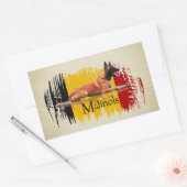 Malinois - Belgische herder - Mechelaar - Maligato Rechthoekige Sticker (Envelop)