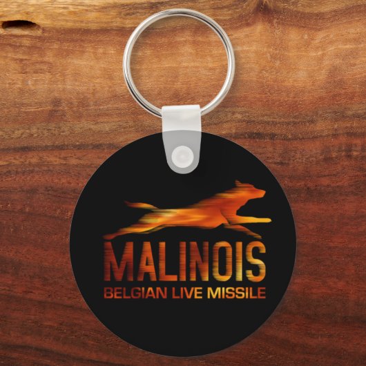 Malinois - Belgische herder - Mechelaar - Maligato Sleutelhanger (Voorkant)