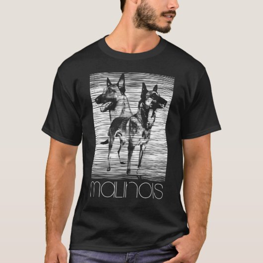 Malinois - Belgische herder - Mechelaar - Maligato T-shirt (Voorkant)