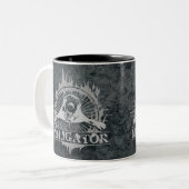 Malinois - Belgische herder - Mechelaar - Maligato Tweekleurige Koffiemok (Voorkant links)