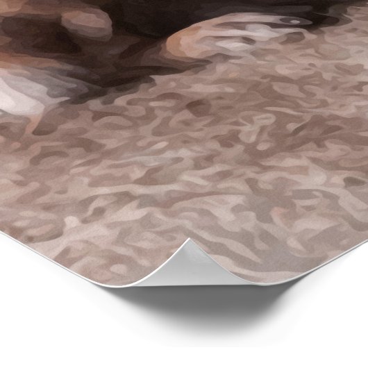 Malinois Belgische herder - Mechelaar Poster (Hoek)