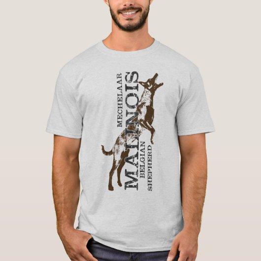 Malinois - Belgische herder - Mechelaar T-shirt (Voorkant)