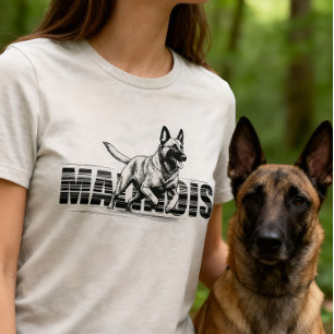 Malinois - Belgische herder - Mechelaar Tri-Blend Shirt