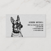 Malinois - Belgische herder - Mechelaar Visitekaartje (Voorkant)