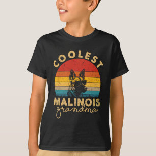 Malinois coolste oma geschenken voor vrouwen hond  t-shirt