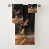 Malinois Dog Bad Handdoek (Insitu)